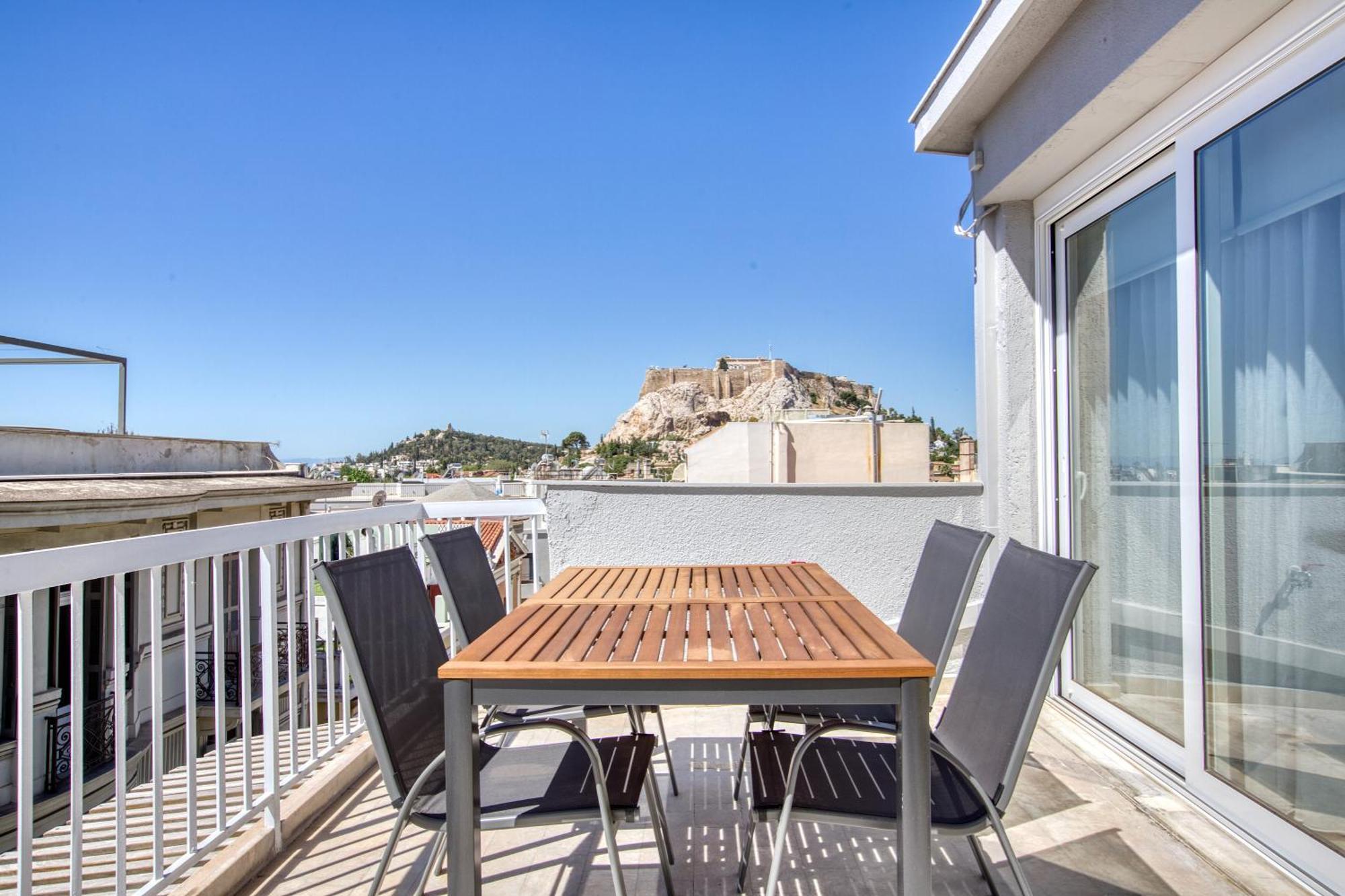 אתונה Avgi - Premium Acropolis View - Family Bedroom מראה חיצוני תמונה